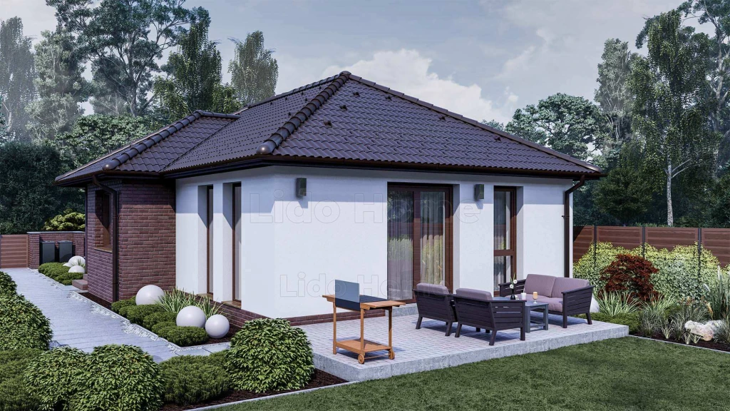 ÚJ ÉPÍTÉSŰ, TÉGLA, 80 m2 CSALÁDI HÁZ ELADÓ Polgárdin﻿!
