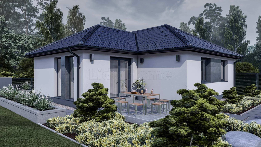 ABA VÁROSBAN eladó 80 m2-es, új építésű családi ház