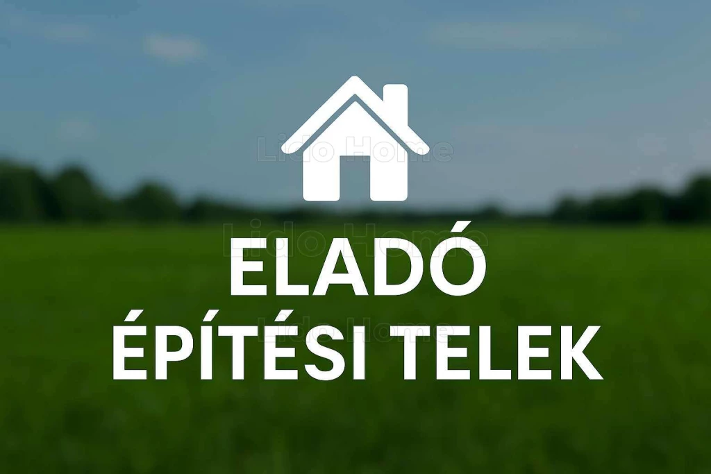 Martonvásáron építési telek eladó