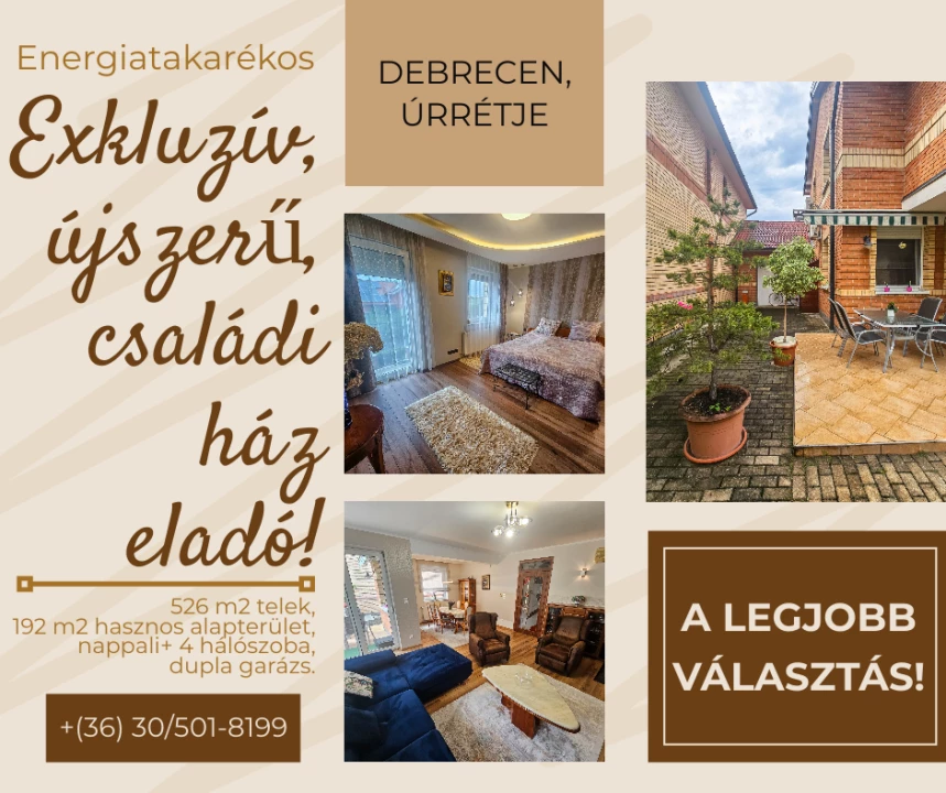 For sale house, Debrecen