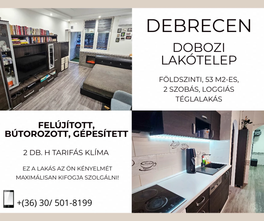 For sale brick flat, Debrecen