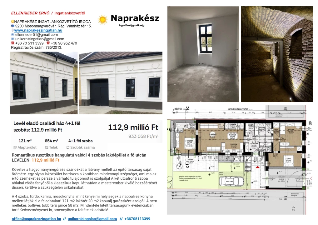 Eladó családi ház, Levél