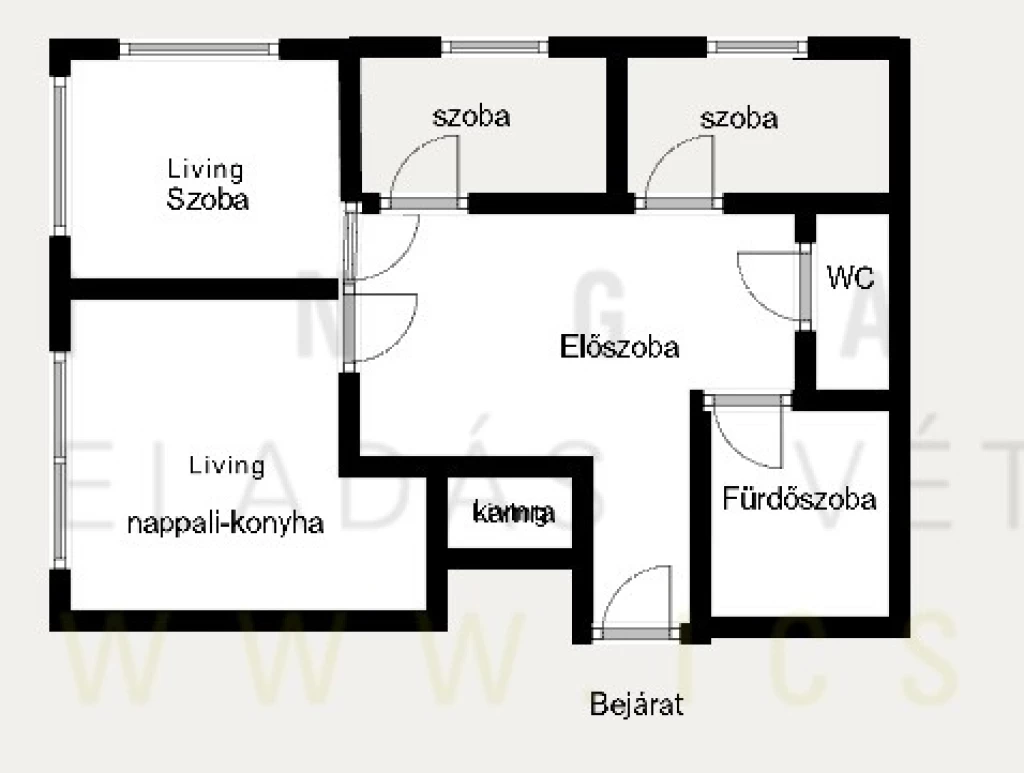 Eladó Lakás, Szeged Bartucz Lajos utca 94.900.000 Ft