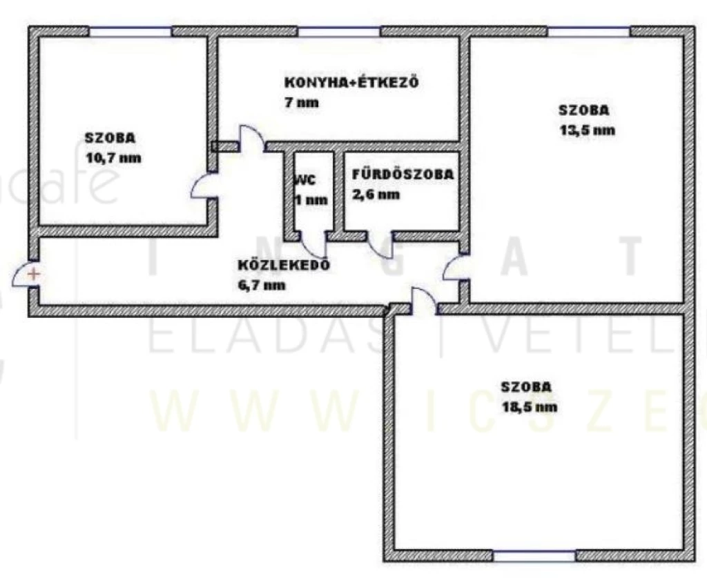 For sale panel flat, Szeged, Felsőváros, Tápai utca