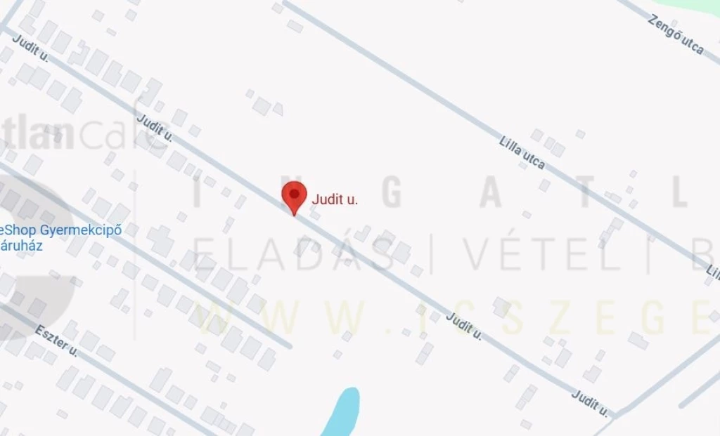 Eladó Telek, Szeged Judit utca 50.000.000 Ft