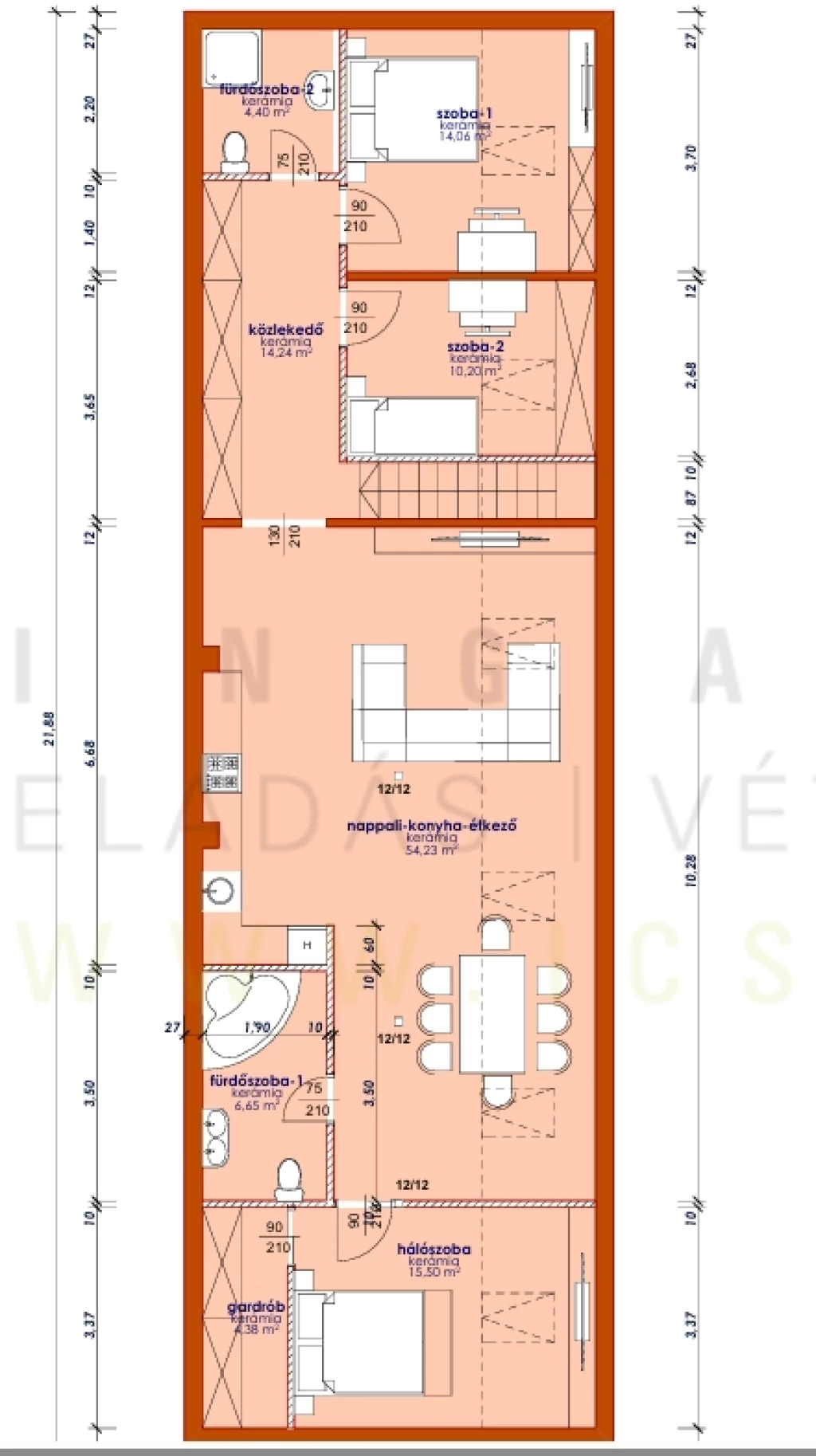 Eladó Lakás, Hódmezővásárhely 68.200.000 Ft