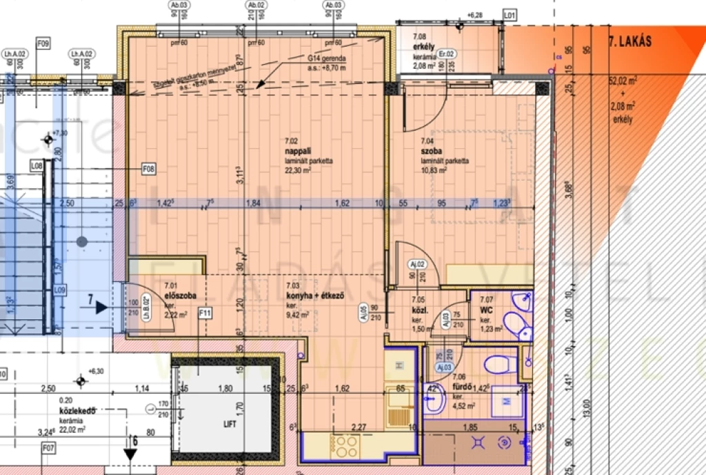 For sale brick flat, Szeged, Felsőváros, Rózsa utca