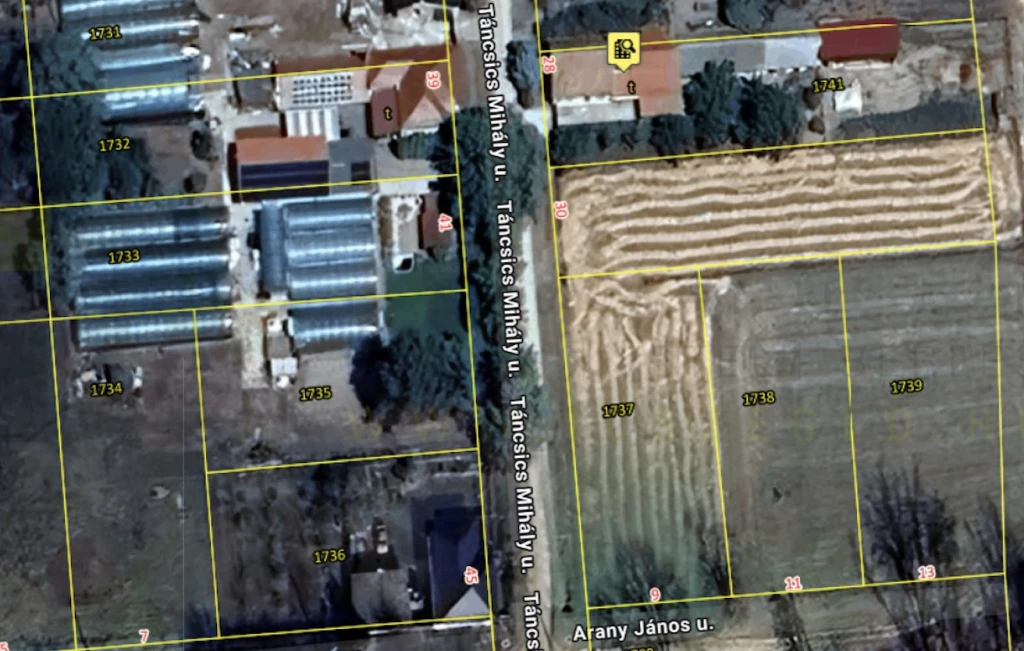 Eladó Telek, Kiszombor Táncsics utca 4.600.000 Ft