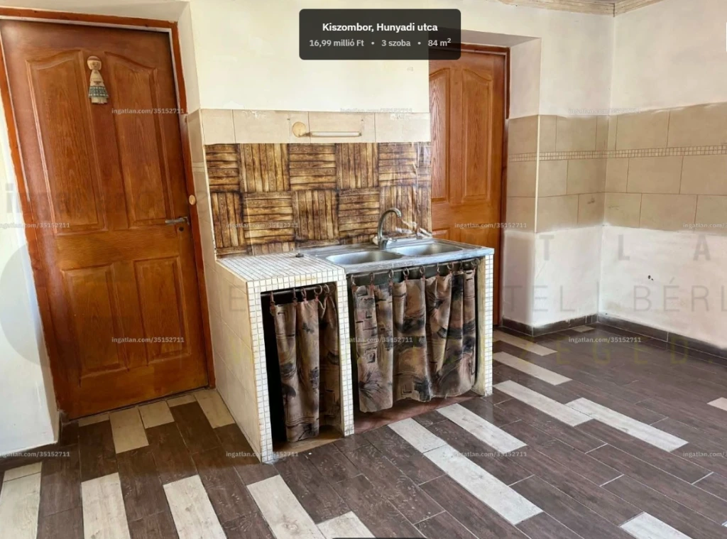 Eladó Ház, Kiszombor Hunyadi utca 16.900.000 Ft