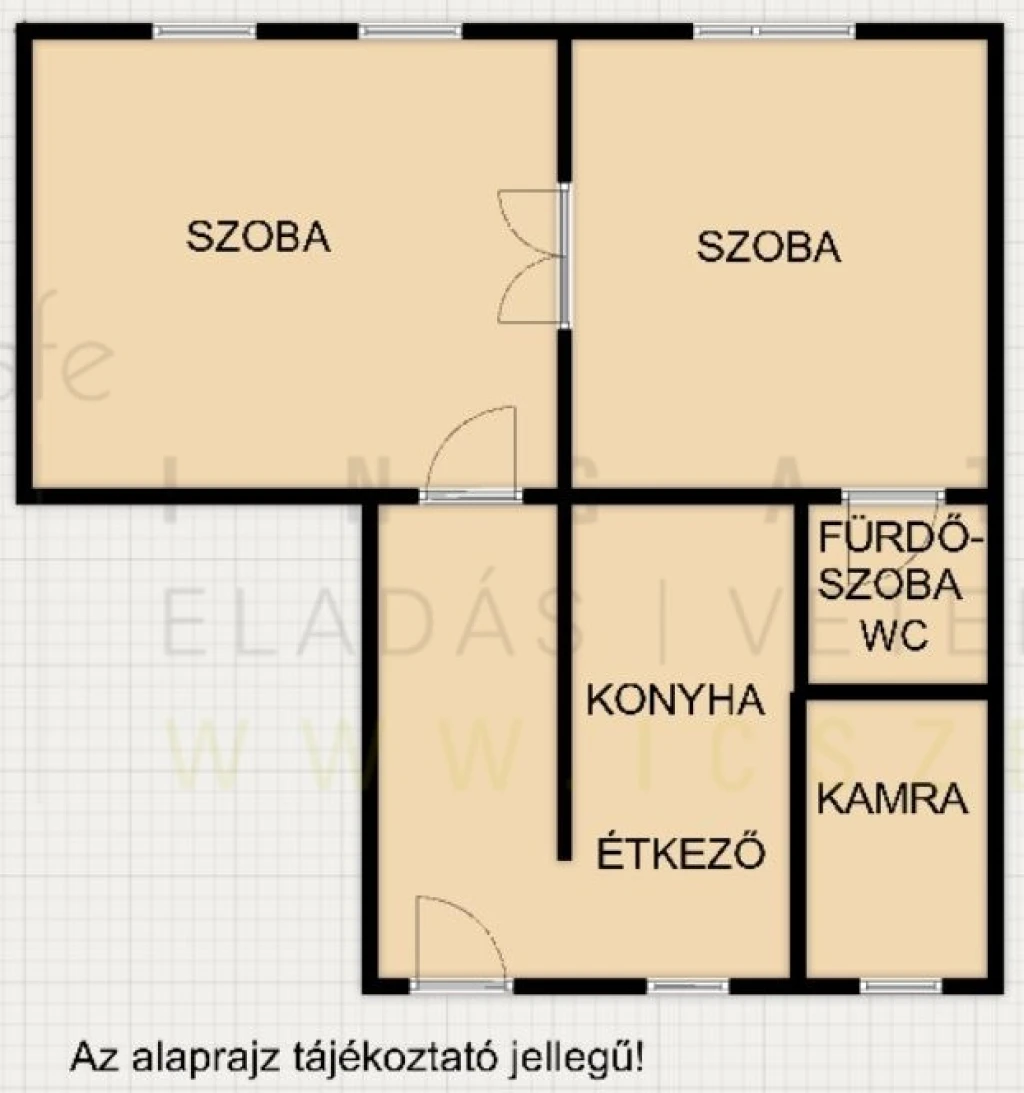Eladó Lakás, Szeged Kossuth Lajos sugárút 69.900.000 Ft
