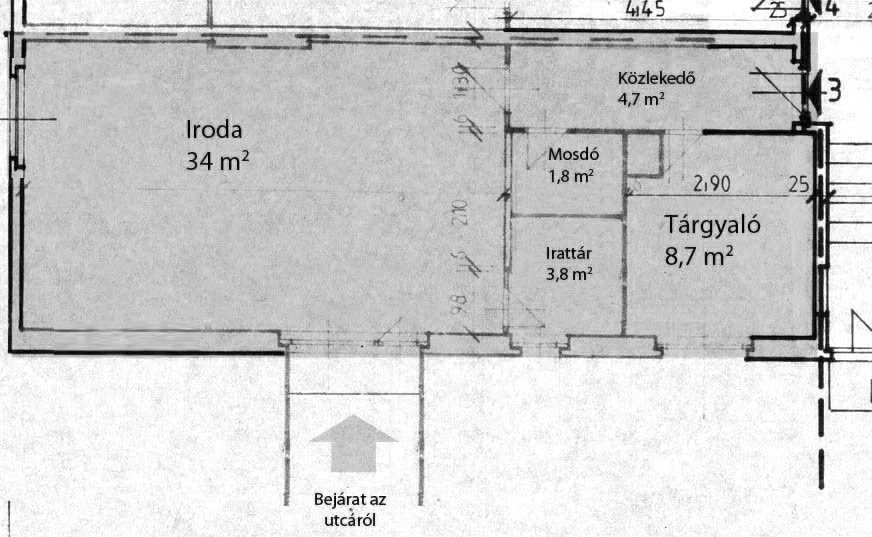 For sale housing office, Tatabánya