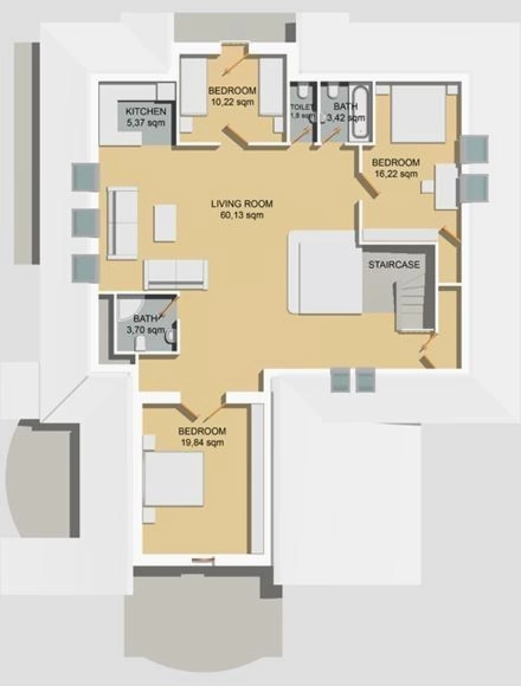 For sale brick flat, Budapest XII. kerület, Kissvábhegy