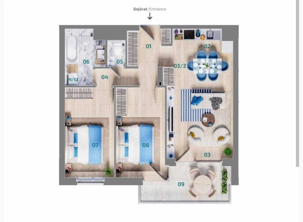 For sale condominium, Budapest XIV. kerület, Alsórákos