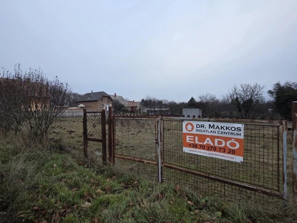 For sale building plot, Ercsi