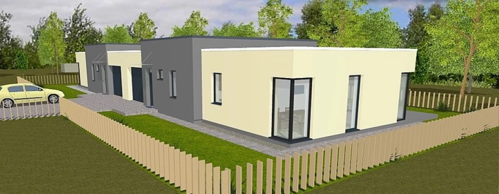 Új Építésű Ikerház Eladó!