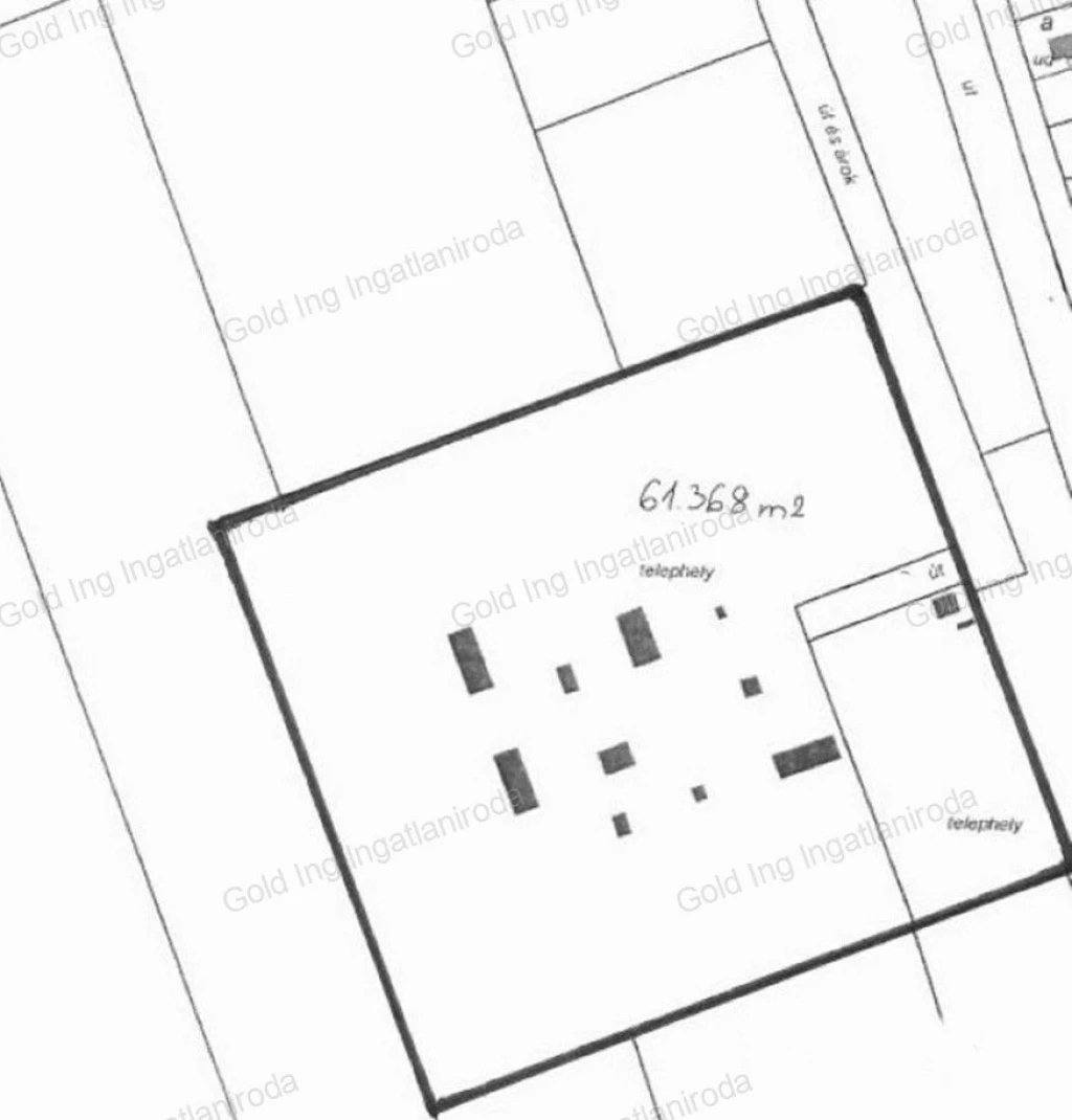 For sale industrial plot, Békéscsaba