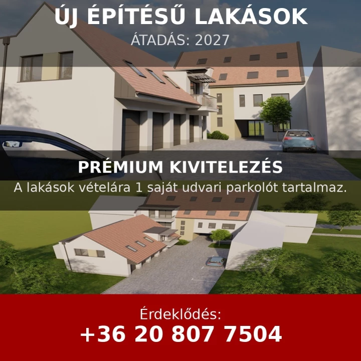 For sale brick flat, Eger, Bethlen Gábor utca