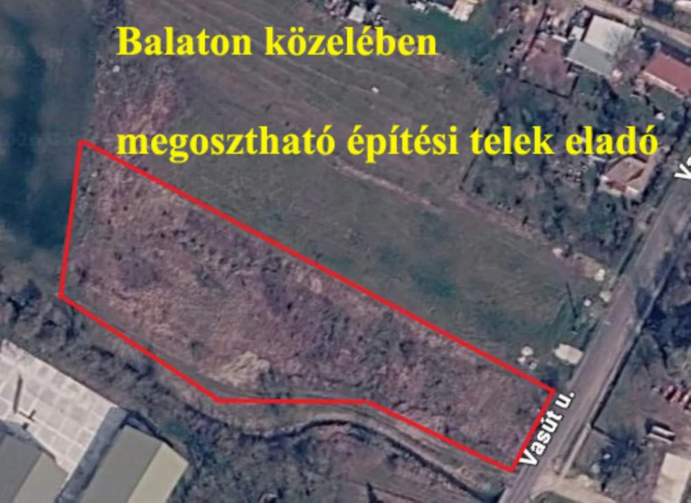 Eladó építési telek, Papkeszi