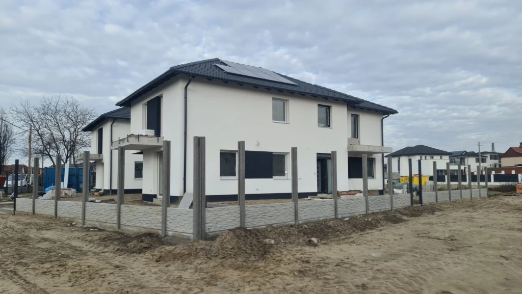 Budapest XXIII kerületében hőszivattyús igényes új építésű ikerház eladó