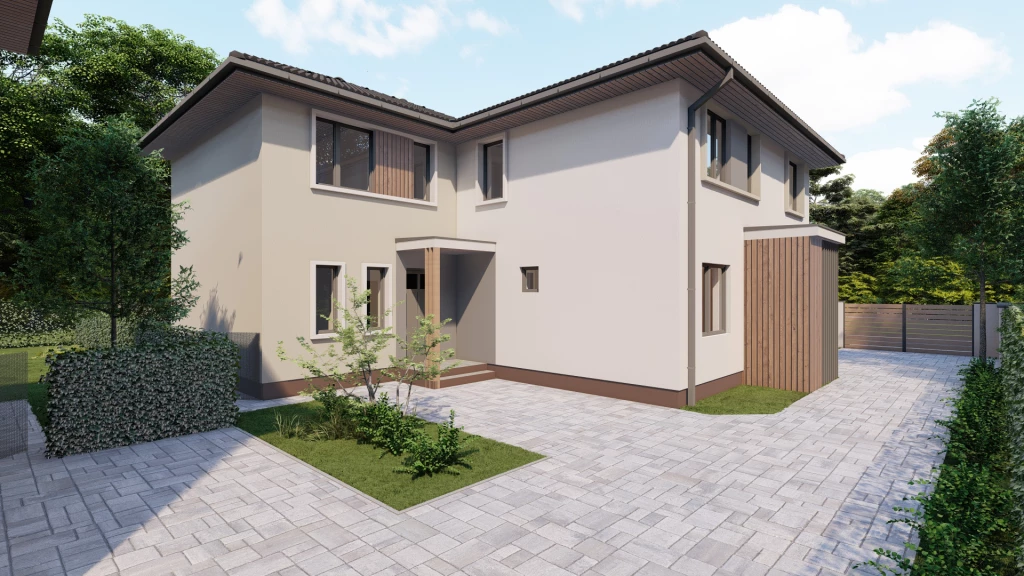 Velencén a Venezia villanegyedben modern energiatakarékos lakás saját kerttel eladó!