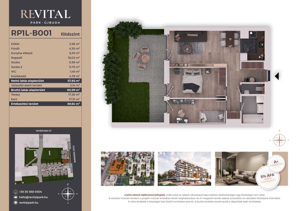 Eladó téglalakás, Budapest XI. kerület, Fehérvári út 120.