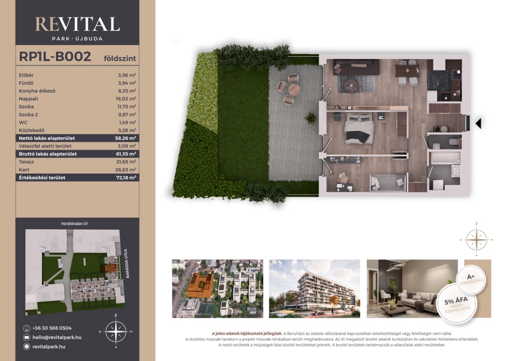 Eladó téglalakás, Budapest XI. kerület, Fehérvári út 120.