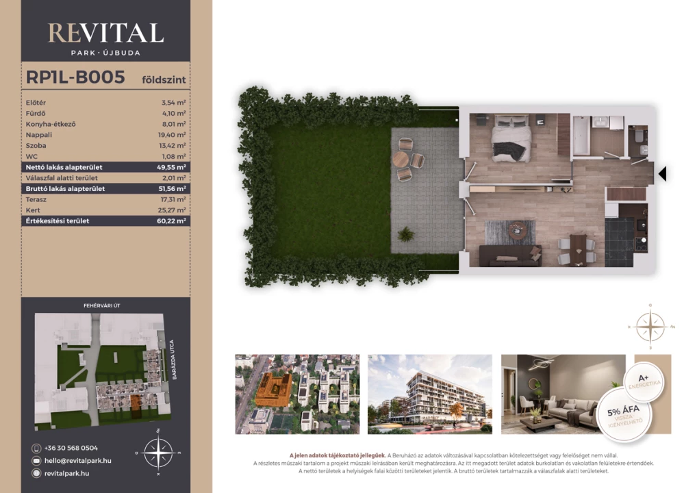 Eladó téglalakás, Budapest XI. kerület, Fehérvári út 120.