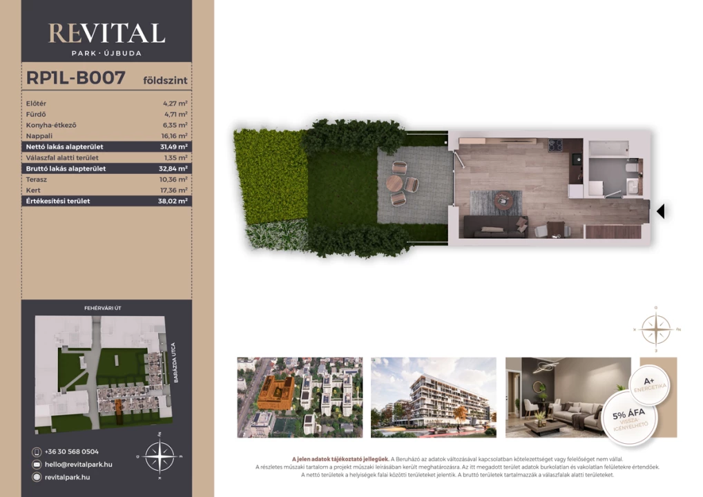 Eladó téglalakás, Budapest XI. kerület, Fehérvári út 120.