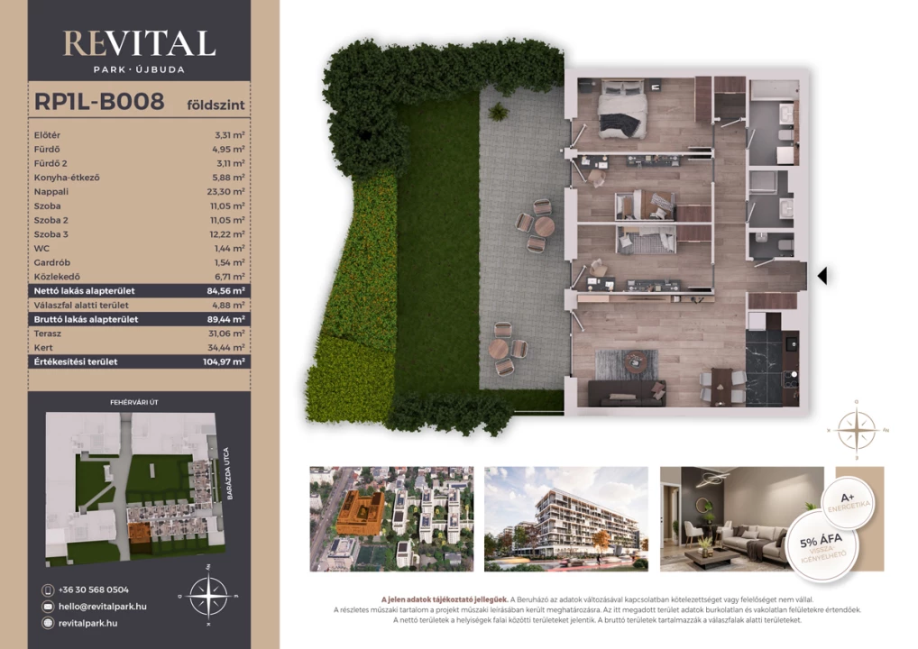 Eladó téglalakás, Budapest XI. kerület, Fehérvári út 120.