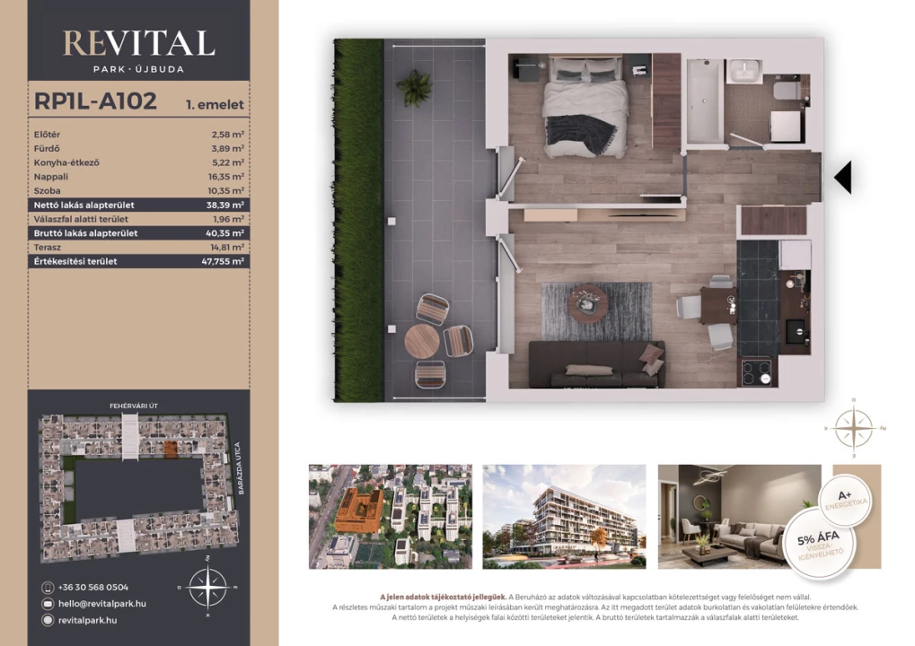 Eladó téglalakás, Budapest XI. kerület, Fehérvári út 120.