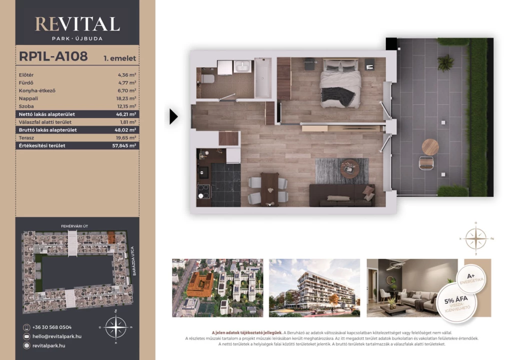 Eladó téglalakás, Budapest XI. kerület, Fehérvári út 120.