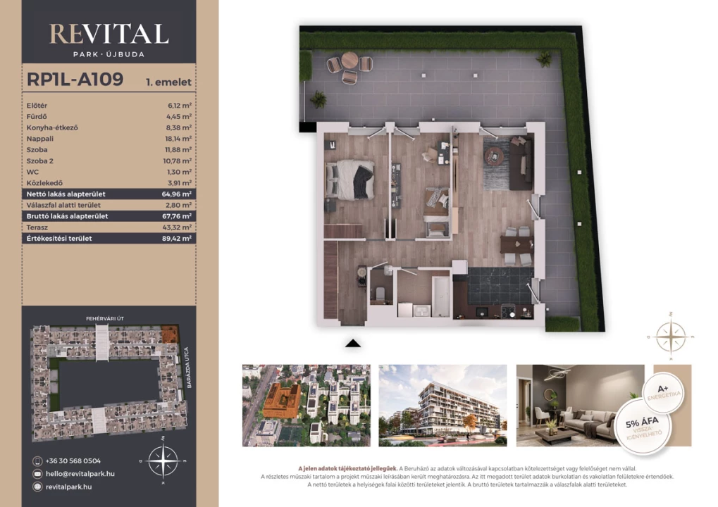 Eladó téglalakás, Budapest XI. kerület, Fehérvári út 120.