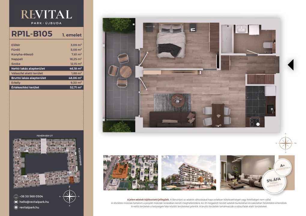 Eladó téglalakás, Budapest XI. kerület, Fehérvári út 120.