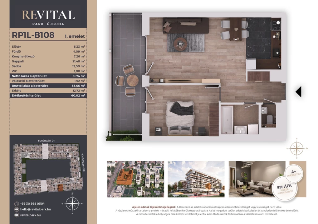 Eladó téglalakás, Budapest XI. kerület, Fehérvári út 120.