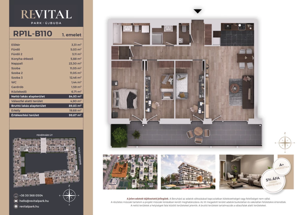 Eladó téglalakás, Budapest XI. kerület, Fehérvári út 120.