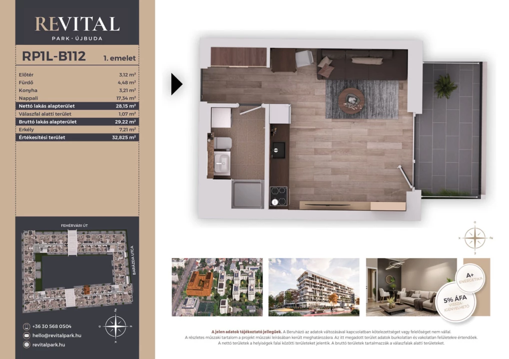 Eladó téglalakás, Budapest XI. kerület, Fehérvári út 120.