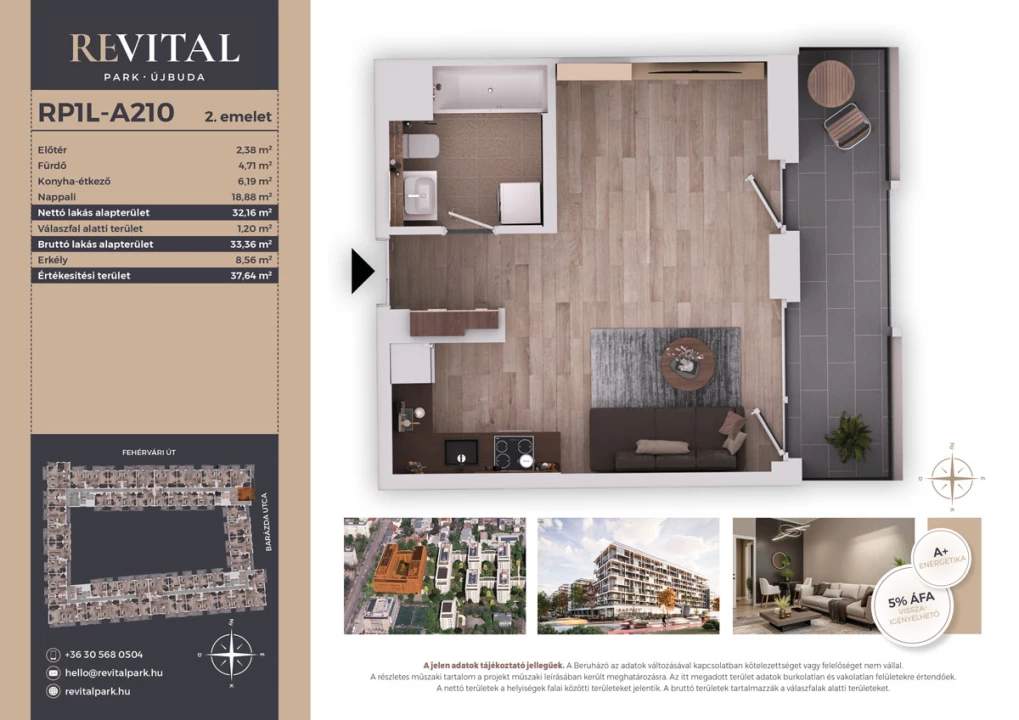 Eladó téglalakás, Budapest XI. kerület, Fehérvári út 120.