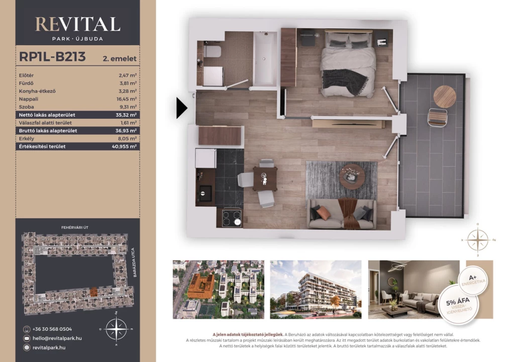 Eladó téglalakás, Budapest XI. kerület, Fehérvári út 120.