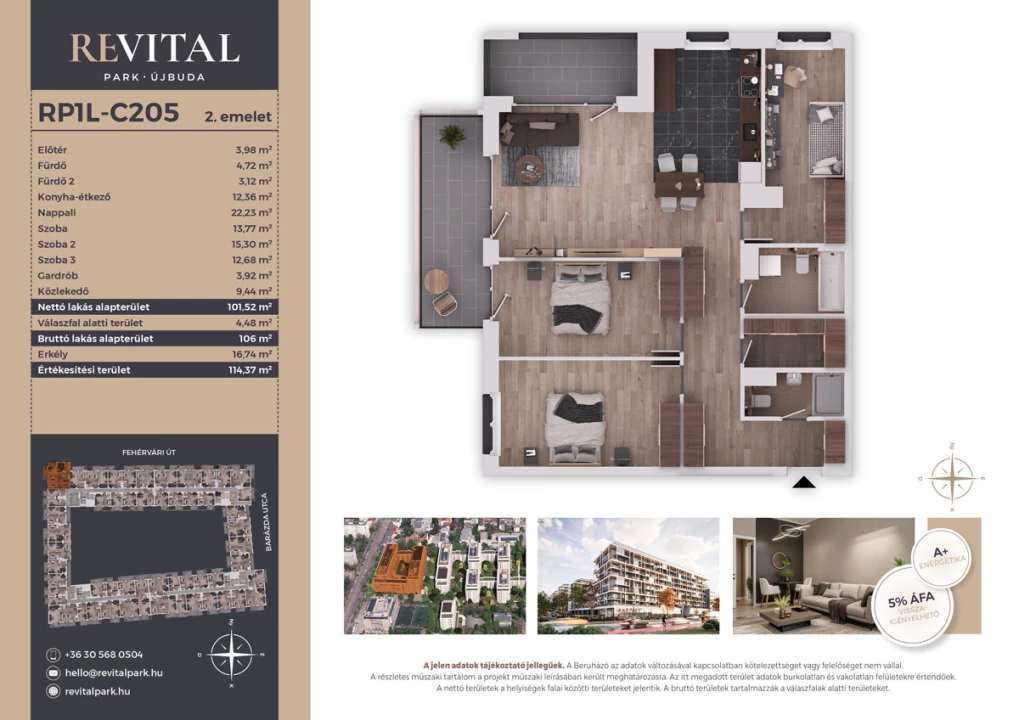 Eladó téglalakás, Budapest XI. kerület, Fehérvári út 120.