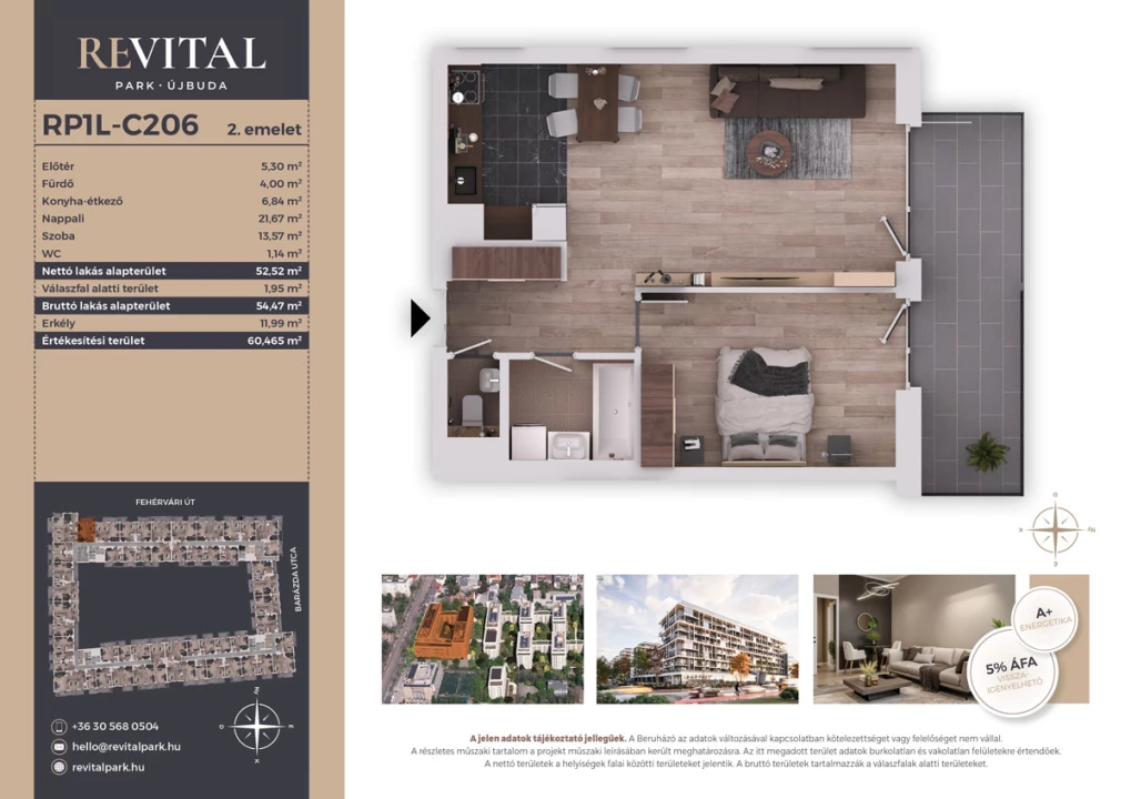 Eladó téglalakás, Budapest XI. kerület, Fehérvári út 120.