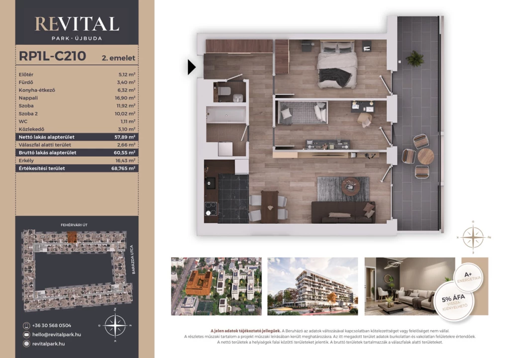 Eladó téglalakás, Budapest XI. kerület, Fehérvári út 120.