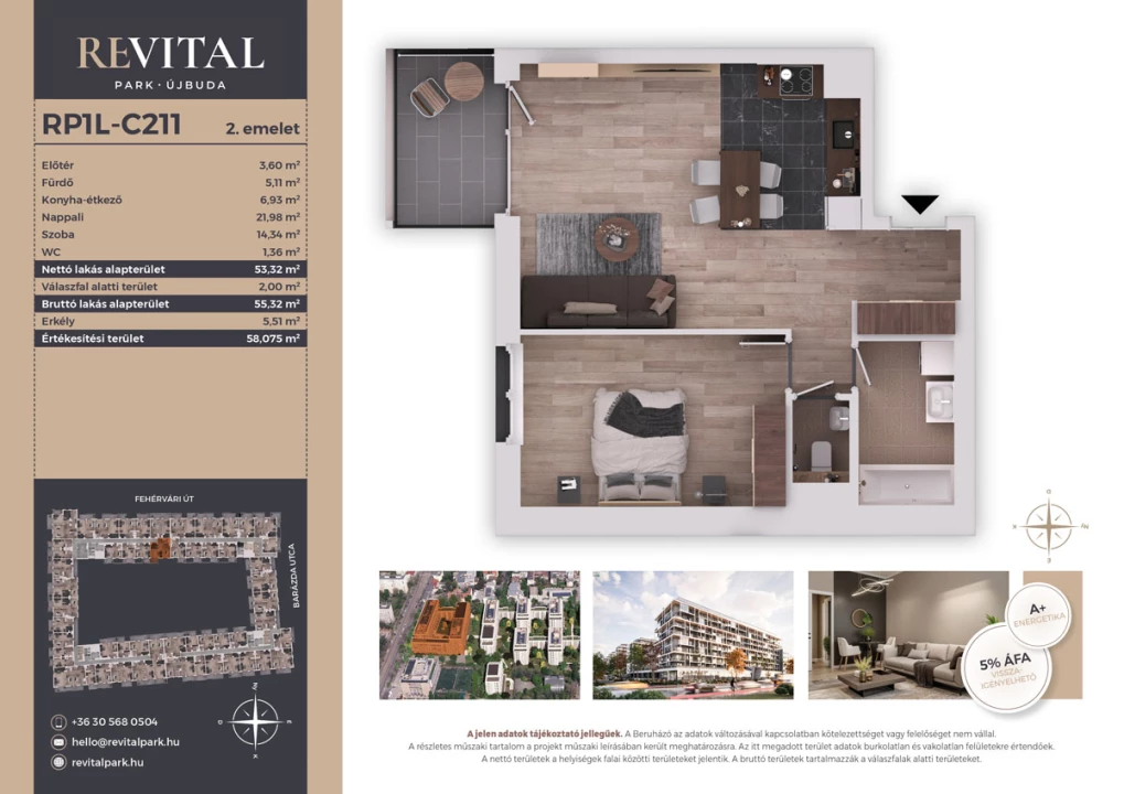 Eladó téglalakás, Budapest XI. kerület, Fehérvári út 120.