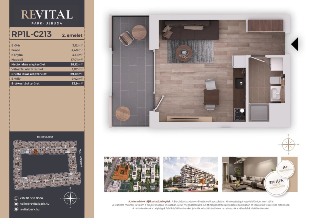 Eladó téglalakás, Budapest XI. kerület, Fehérvári út 120.