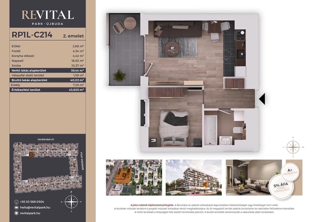 Eladó téglalakás, Budapest XI. kerület, Fehérvári út 120.