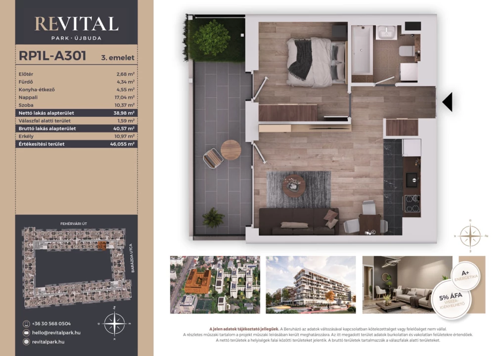 Eladó téglalakás, Budapest XI. kerület, Fehérvári út 120.