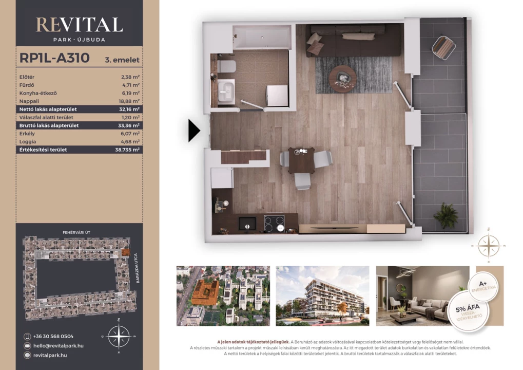 Eladó téglalakás, Budapest XI. kerület, Fehérvári út 120.