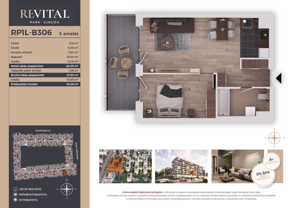 Eladó téglalakás, Budapest XI. kerület, Fehérvári út 120.