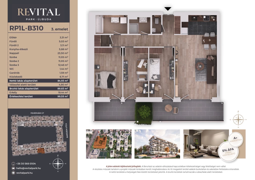 Eladó téglalakás, Budapest XI. kerület, Fehérvári út 120.