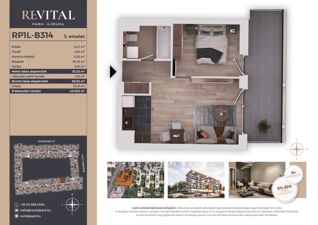 Eladó téglalakás, Budapest XI. kerület, Fehérvári út 120.