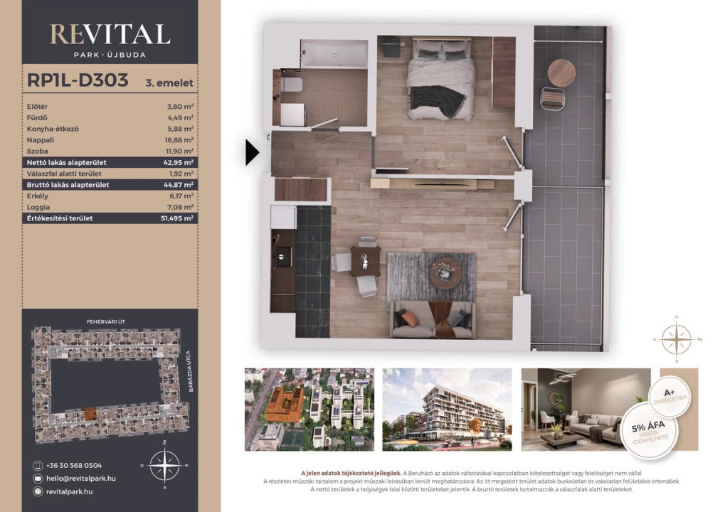 Eladó téglalakás, Budapest XI. kerület, Fehérvári út 120.